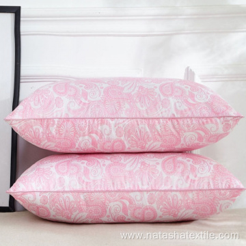 Skin-friendly quilted embroidered pillow